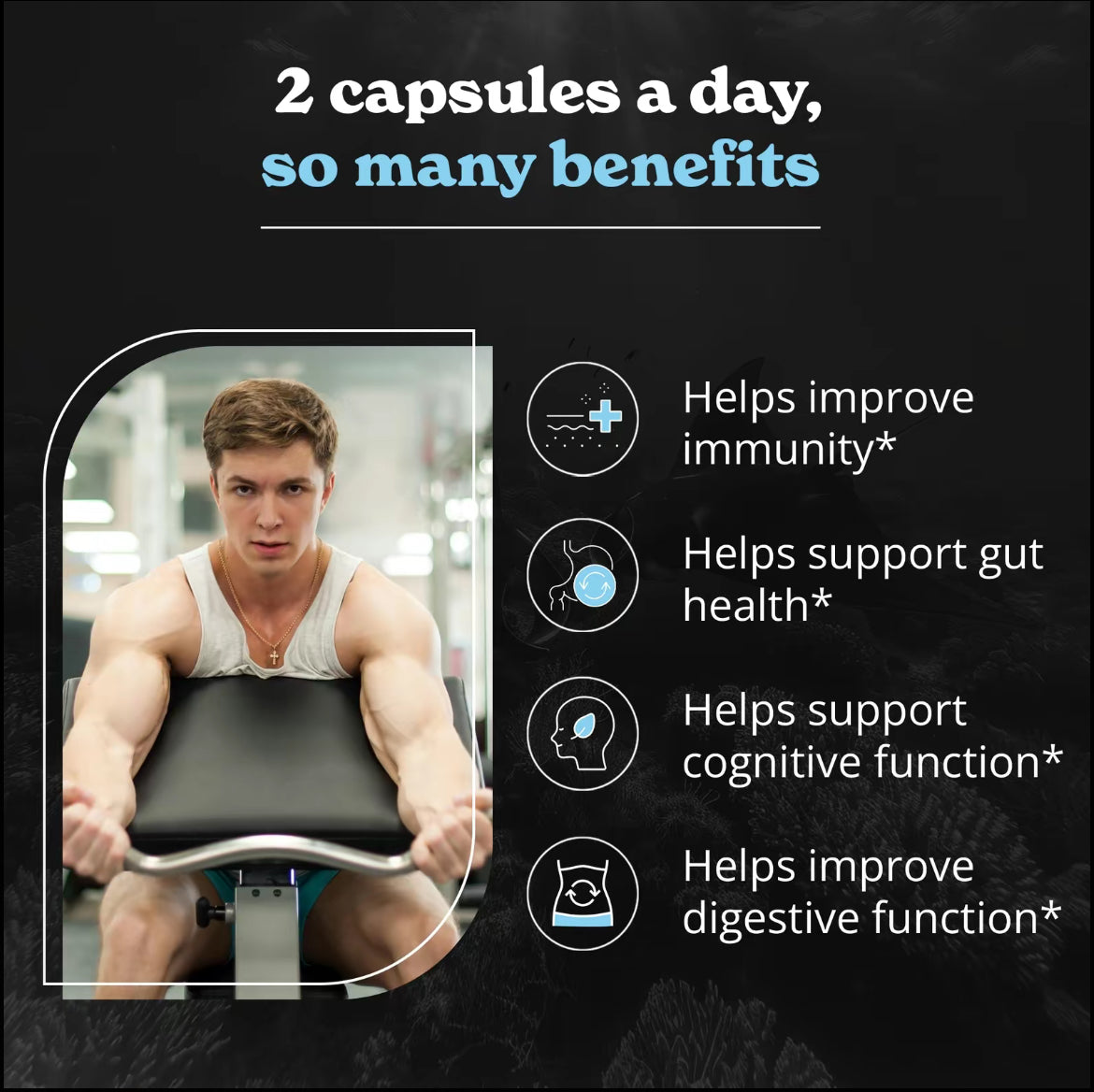 BetterFitness Ashwagandha Capsules Sea Moss Beet Root Vitamin D3 Non-GMO Energy Support