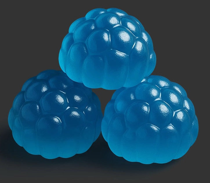 Close-up of original BetterFitness Blueberry gummies